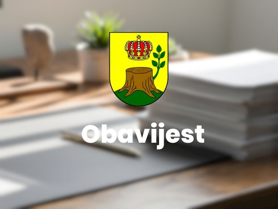 OBAVIJEST ZA  JAVNOST